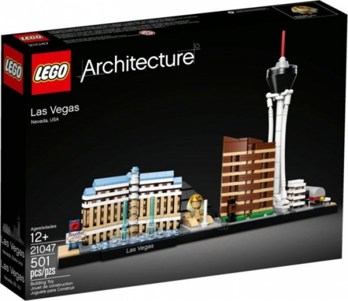 21047 LEGO® Architecture Las Vegas, 12+ лет