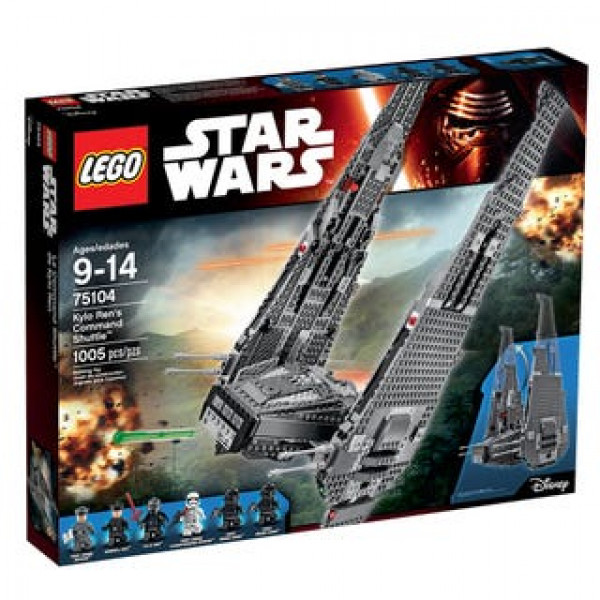 75104 LEGO Star Wars Kylo Ren's Commander Shuttle, 9-14 лет