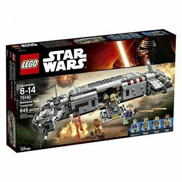 75140 LEGO Star Wars Resistance Troop Transporter, 8-14 gadi