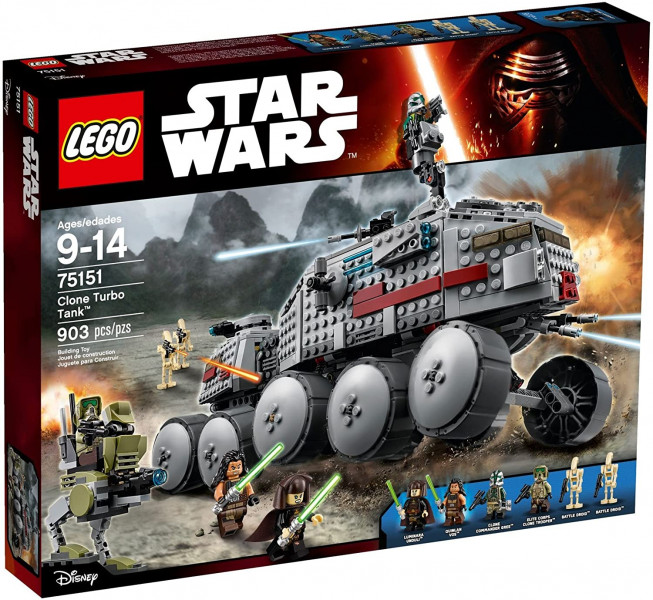 75151 LEGO Star Wars Турботанк клонов, 9-14 лет