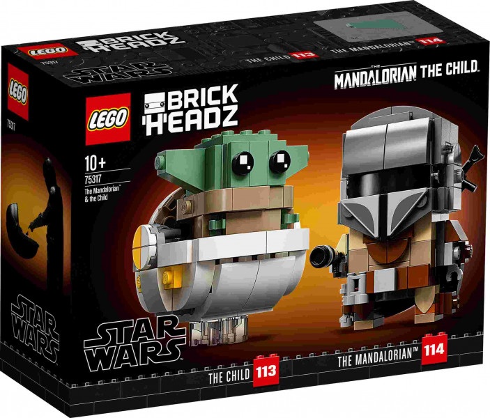 75317 LEGO® Star Wars Мандалорец и малыш, c 10+ лет