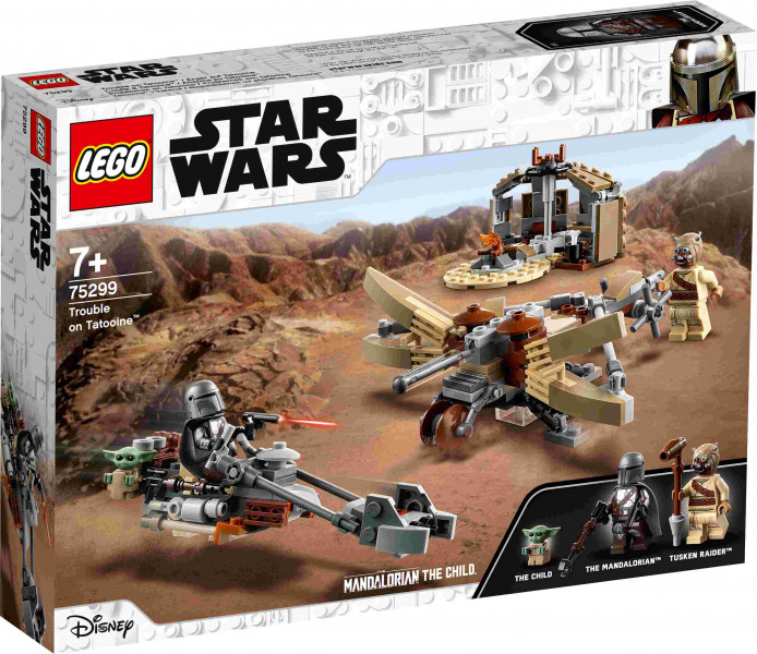 75299 LEGO® Star Wars Nepatikšanas uz planētas Tatooine™, 7+ gadi, 2021.g.modelis