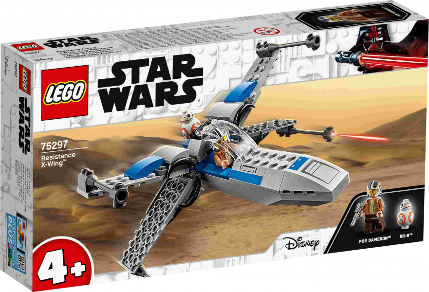 75297 LEGO® Star Wars Resistance X-Wing™, 4+ gadi, 2021.g.modelis