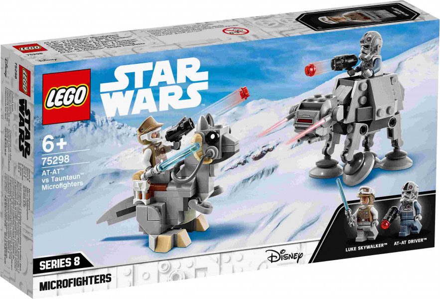 75298 LEGO® Star Wars Микрофайтеры: AT-AT™ против таунтауна, 6+ лет, 2021 г. выпуск