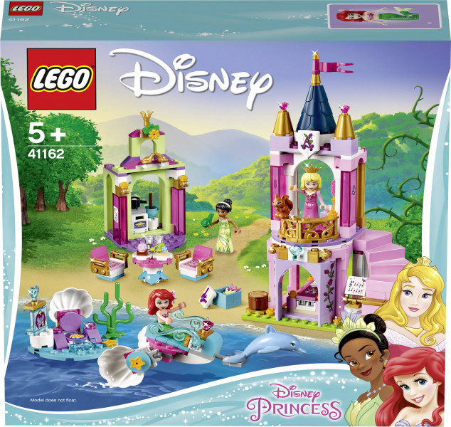 41162 LEGO® Disney Princess Королевский праздник Ариэль, Авроры и Тианы, 5+ лет