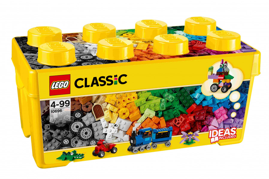 10696 LEGO® Classic Medium Creative Brick Box, 4-99 gadi