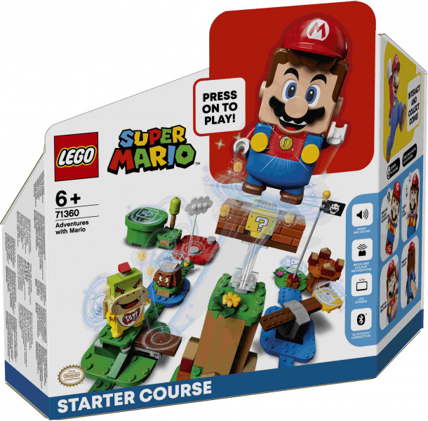 71360 LEGO® Super Mario Piedzīvojumi ar Mario: sākuma maršruts, 6+ gadi