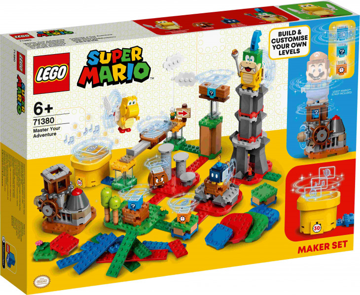 71380 LEGO® Super Mario Твои уровни! Твои Приключения!, 6+ лет, 2021 г. Выпуск