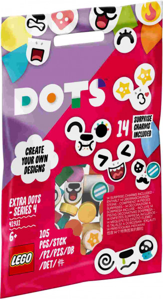 41931 LEGO® DOTS DOTS papildinājumi - 4.sērija, 6+ gadi, 2021.g.modelis