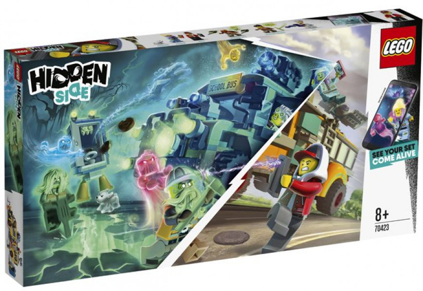 70423 LEGO® Hidden Side Paranormālais pārtvērējautobuss 3000, 8+ gadi