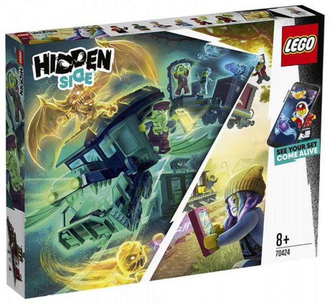 70424 LEGO® Hidden Side Spoku ekspresvilciens, 8+ gadi
