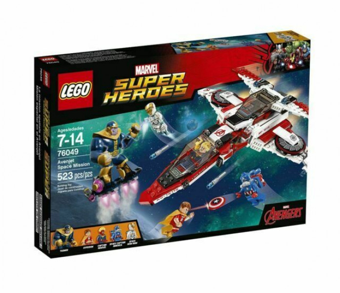 76049 LEGO Super Heroes Avenjet Space Mission, 7-14 gadi