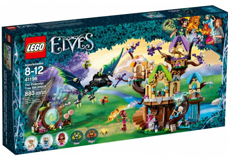 41196 LEGO® Elves Elvenstar koka sikspārņu uzbrukums, 8-12 gadi