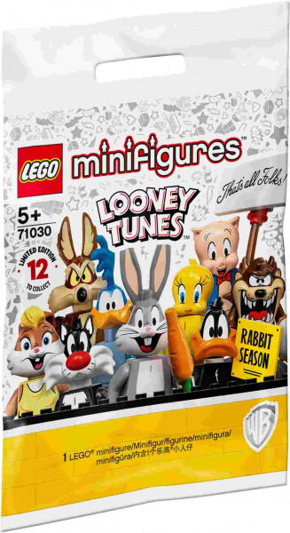 71030 LEGO® Minifigures Looney Tunes™, 5+ gadi, 2021.g.modelis