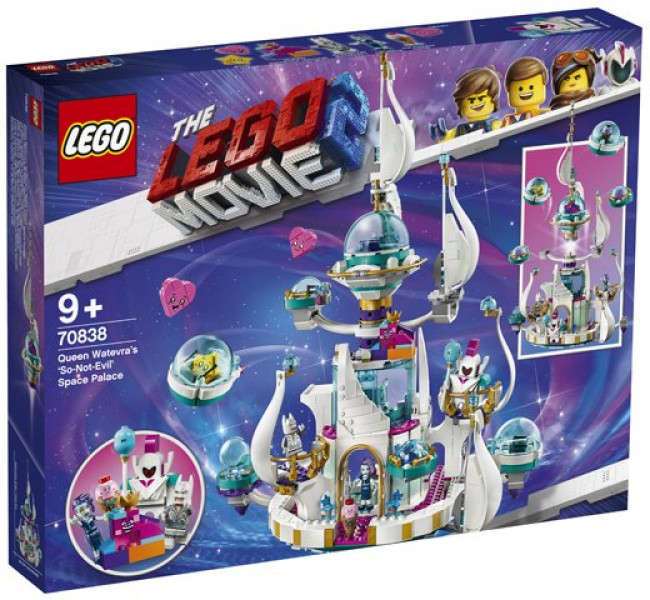 70838 LEGO® Movie «СОВСЕМ-НЕ-СТРАШНЫЙ» космический замок королевы Многолики Прекрасной, 9+ лет