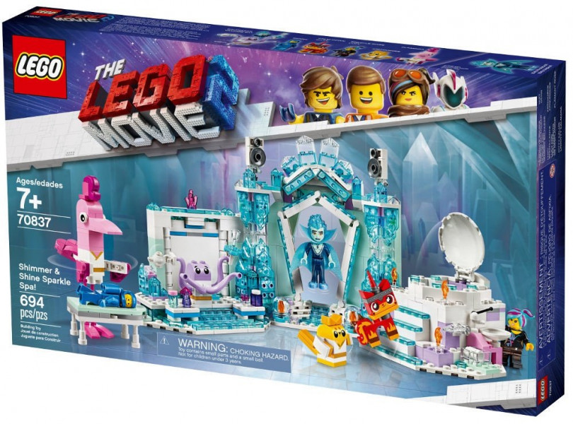 70837 LEGO® Movie Shimmer & Shine mirdzošais spa!, 7+ gadi