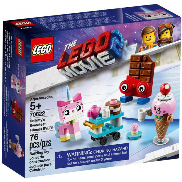 70822 LEGO® Movie Vienradžkaķītes VISSALDĀKIE draugi!, 5+ gadi