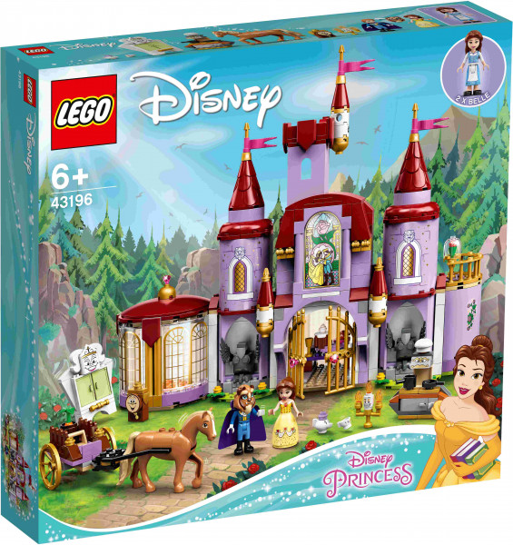 43196 LEGO® Disney Princess Замок Белль и Чудовища, c 6+ лет, 2021