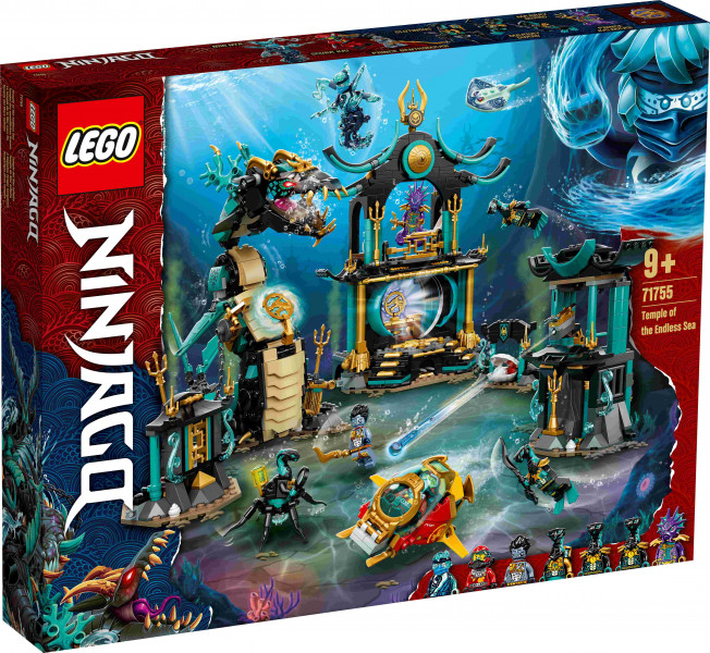 71755 LEGO® Ninjago Bezgalīgās jūras templis, no 9+ gadiem, 2021 gada modelis