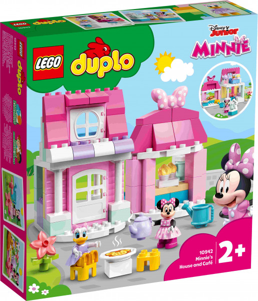 10942 LEGO® DUPLO Minnijas māja un kafejnīca, 2+ gadi, 2021.g.modelis