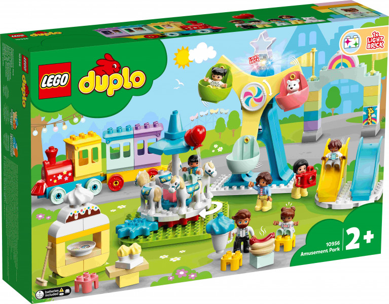 10956 LEGO® DUPLO Парк развлечений, 2+ лет, 2021 г. Выпуск