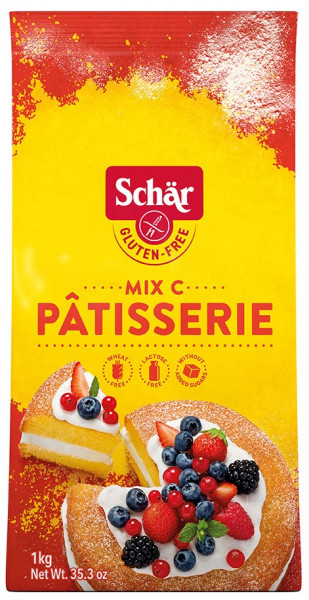 Schär r Mix C Patisserie milti konditorejas izstrādājumiem, bez glutēna, 1000g