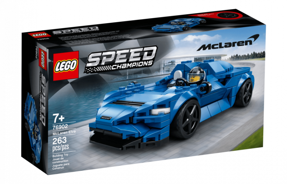 76902 LEGO® Speed Champions McLaren Elva, c 7+ лет,2021