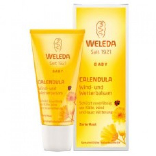 Weleda kliņģerīšu aizsargkrēms bērniem, aukstam un vējainam laikam, 30ml