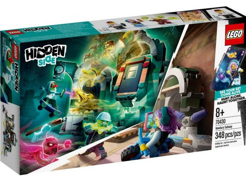 70430 LEGO® Hidden Side Newbury metro, no 8+ gadiem, 2020 gada modelis