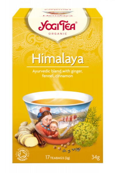 Yogi Bio Tea Himalaju tēja, Himalaya, 17pac.