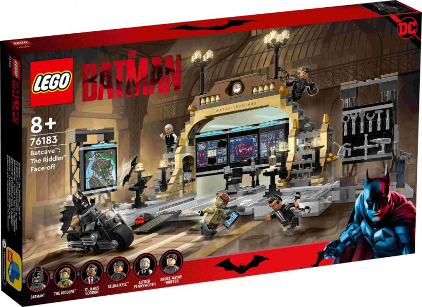 76183 LEGO® Betmena ala: sastapšanās ar The Riddler™ 8+ gadi, 2022 gada modelis