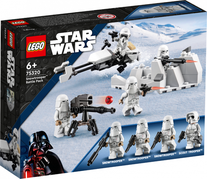 75320 LEGO® Star Wars Snowtrooper™ Боевой набор снежных пехотинцев 6+ лет, 2022