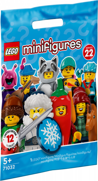 71032 LEGO® Minifigures 22. sērija 5+ gadi, 2022 gada modelis