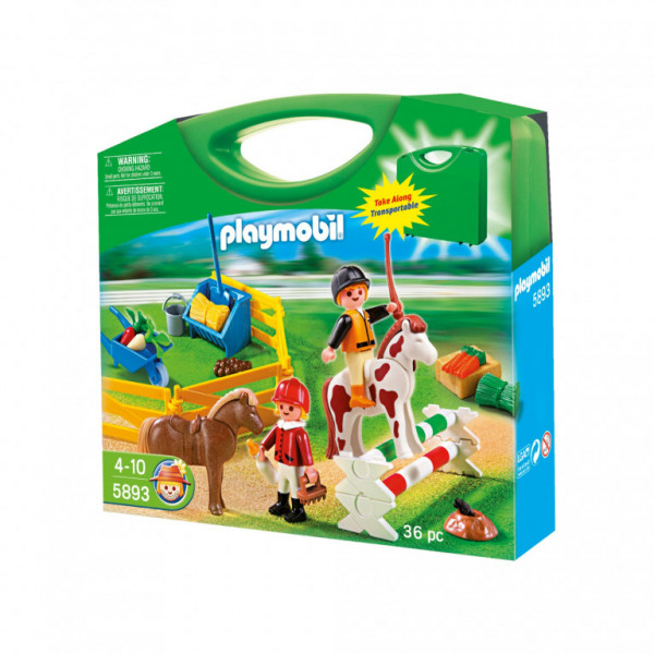 5893 PLAYMOBIL® Poniju Ferma, no 4 gadu vecuma