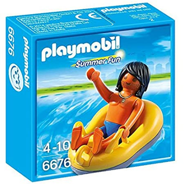 6676 PLAYMOBIL® Summer Fun Cilvēks ar peldriņķi, no 4 gadu vecuma