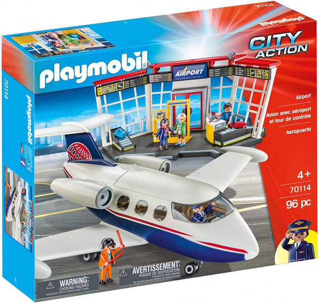 70114 PLAYMOBIL® City Action Lidosta, no 4 gadu vecuma