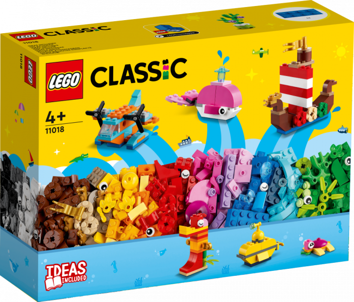 11018 LEGO® Classic Radoša jautrība okeānā, 4+ gadi, 2022. gada modelis