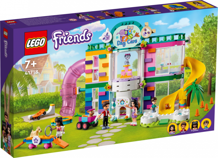 41718 LEGO® Friends Mājdzīvnieku aprūpes centrs, 7+ gadi, 2022. gada modelis