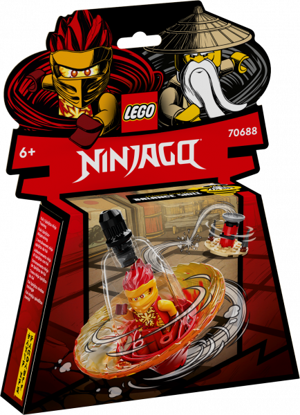 70688 LEGO® Ninjago Обучение кружитцу ниндзя Кая, 6+ лет,модель 2022 года