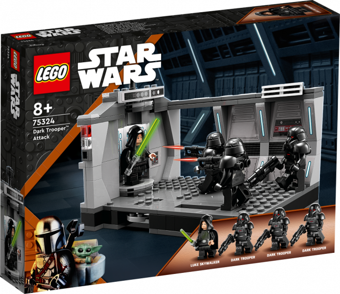 75324 LEGO® Star Wars Dark Trooper™ uzbrukums, 8+ gadi, 2022. gada modelis