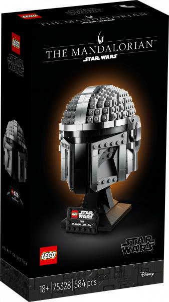 75328 LEGO® Star Wars Шлем Мандалорца, 18+ лет, модель 2022 года