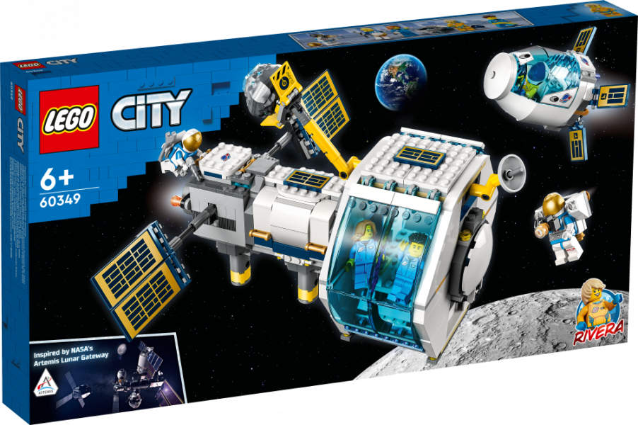 60349 LEGO® City Kosmiskā stacija uz Mēness