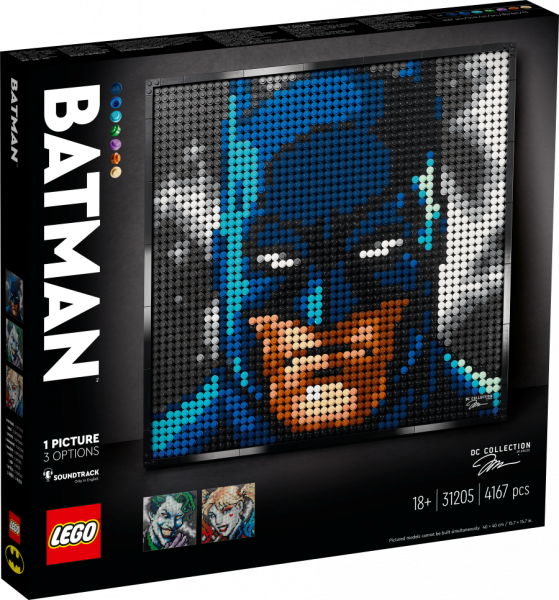 31205 LEGO® Art Jim Lee Batman™ kolekcija