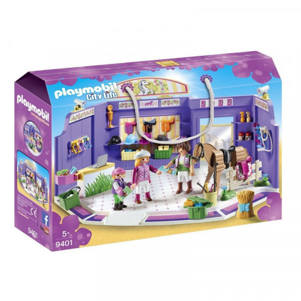 9401 PLAYMOBIL® City Life Zirgu piederumu komplekts,no 5 gadu vecuma