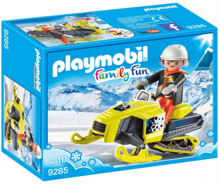 9285 PLAYMOBIL® Family Fun Sniega motocikls, no 4-10 gadu vecumam