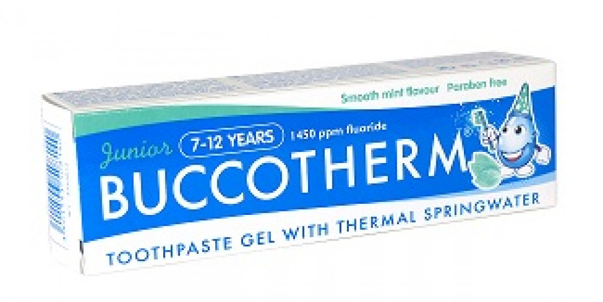 BUCCOTHERM zobu pasta Junior 7 - 12 gadiem, 50 ml