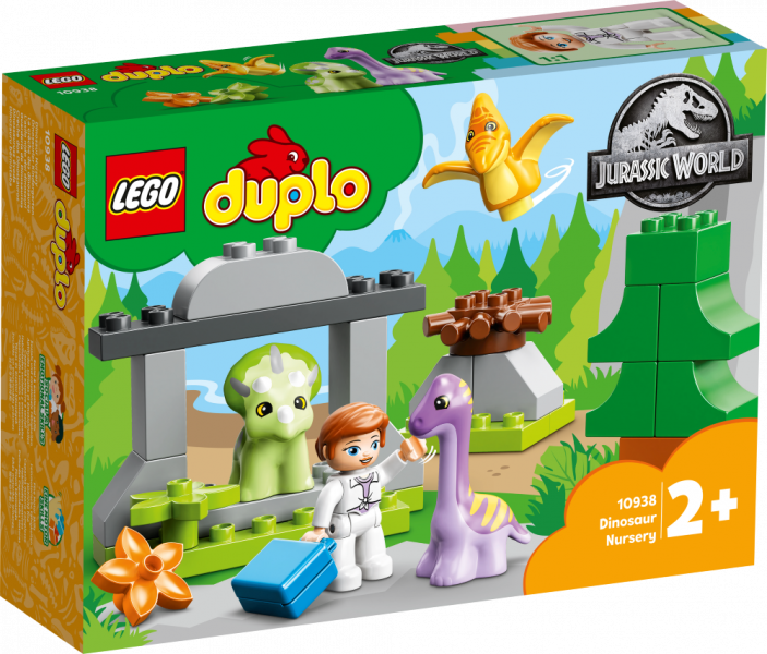 10938 LEGO® DUPLO Dinozauru bērnistaba, 2+ gadi, 2022. gada modelis