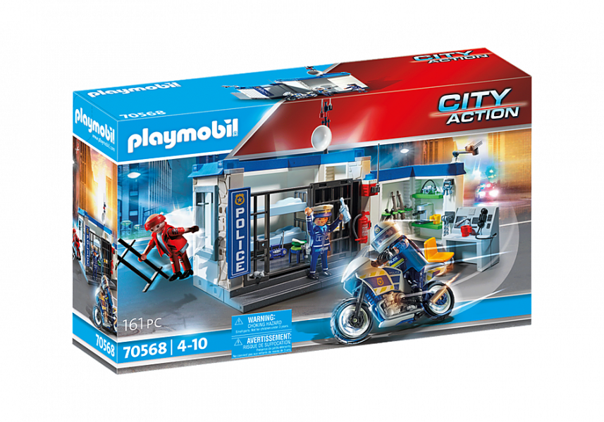 70568 PLAYMOBIL® City Action Bēgšana no cietuma, 4- 10 gadu vecumam