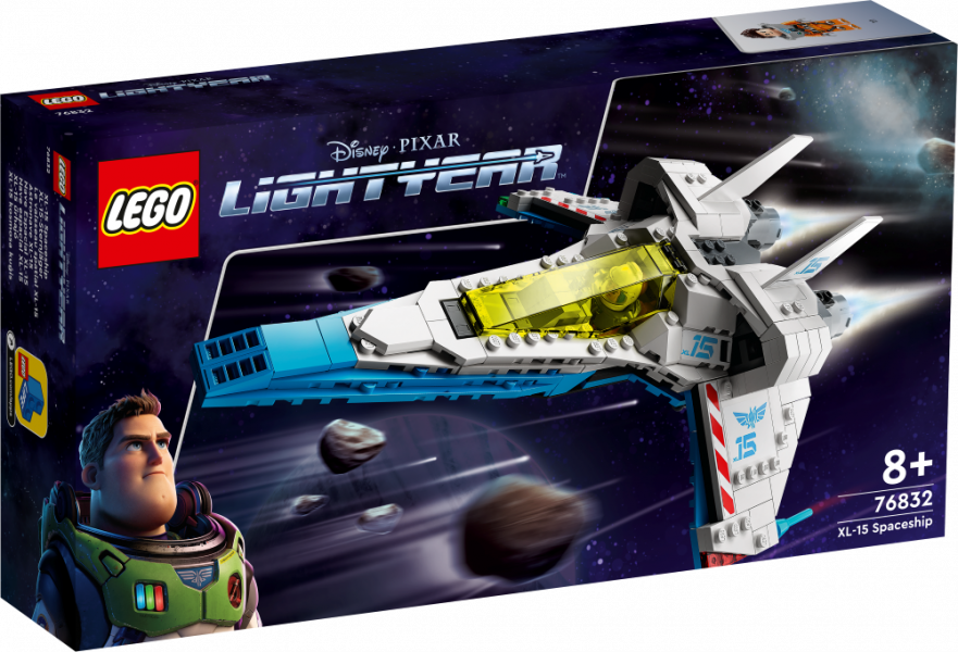76832 LEGO® Lightyear XL-15 kosmosa kuģis, 8+ gadi, 2022. gada modelis