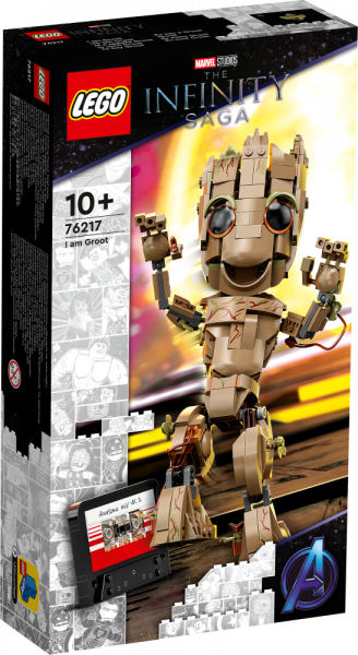 76217 LEGO® Marvel Super Heroes Es esmu Groot, 10+ gadi, 2022. gada modelis